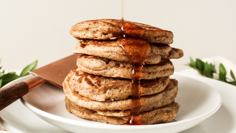 Buttermilk + Flaxseed Pancakes